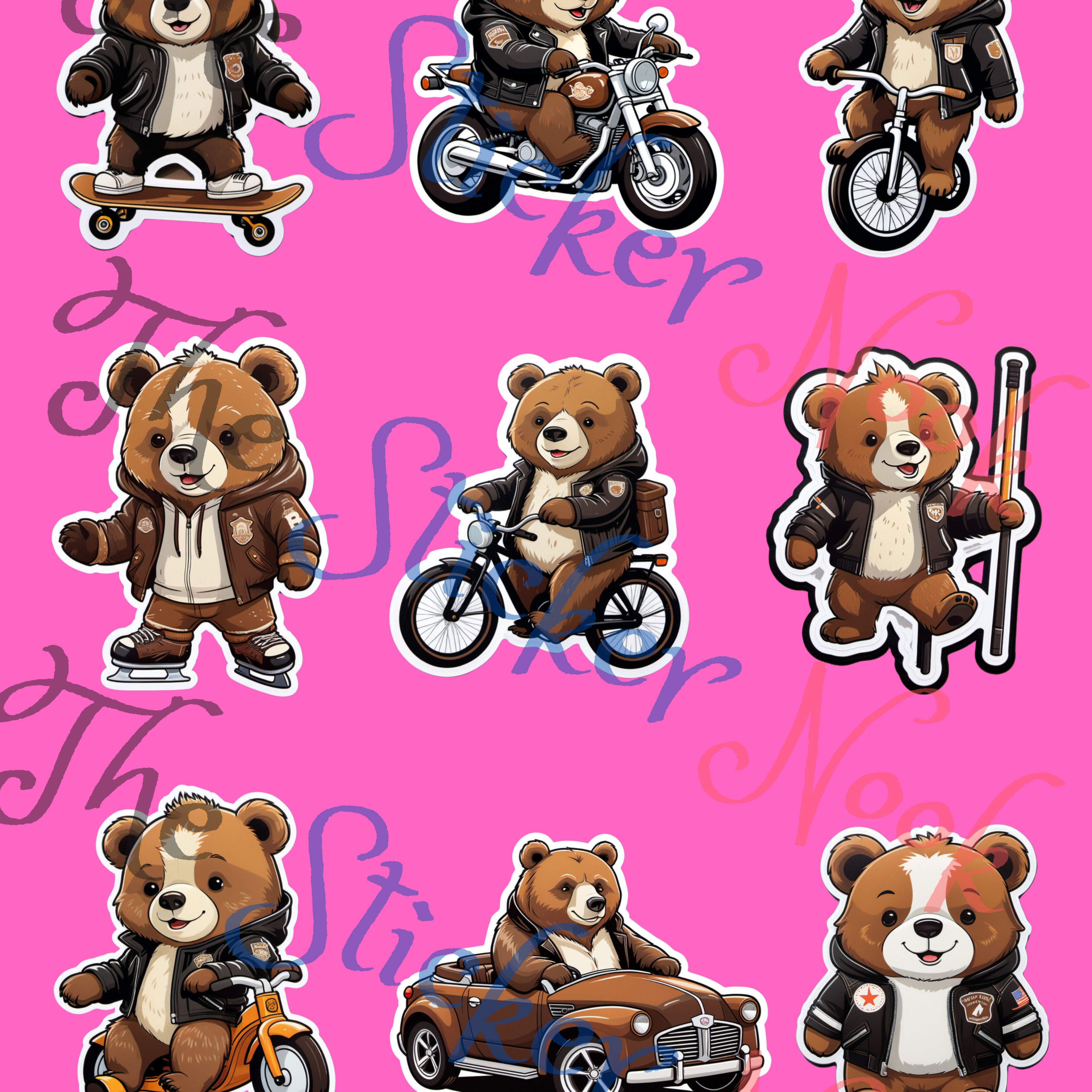 Leather Jacket Teddy Vehicles